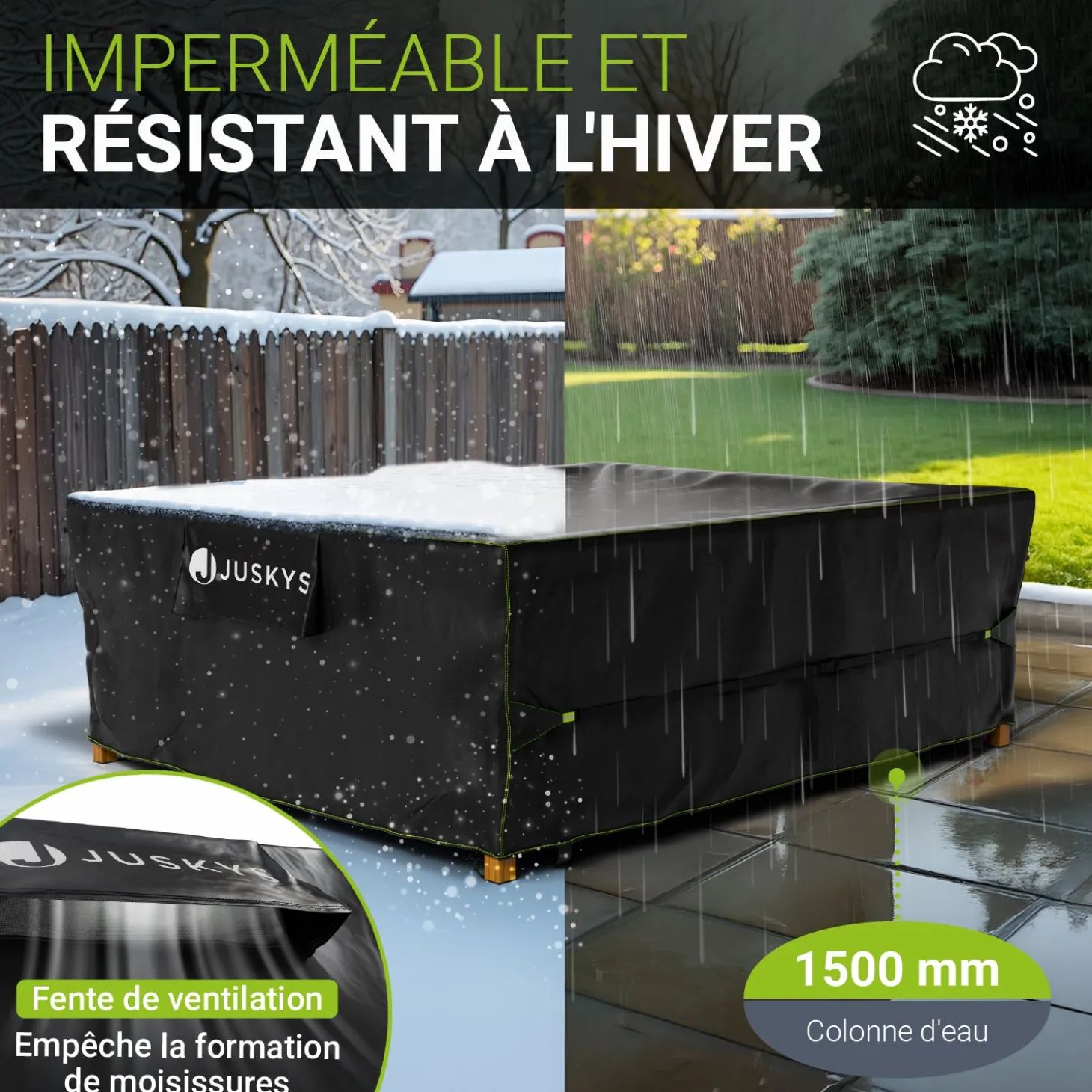 Abdeckplane Gartenmöbel verschiedene Größen