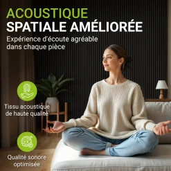 Akustikpaneele Holzoptik 4er Set