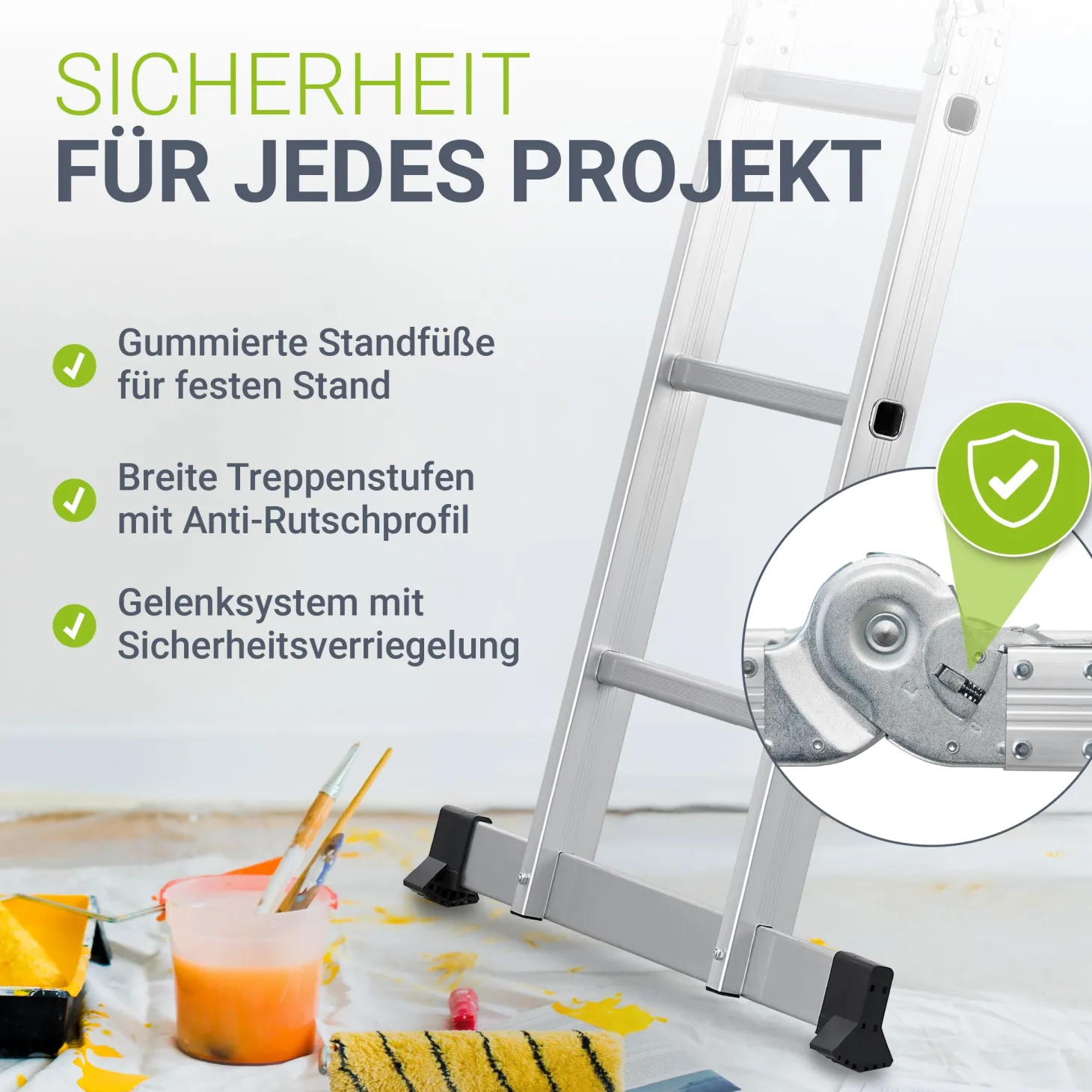 Aluminium Multifunktionsleiter
