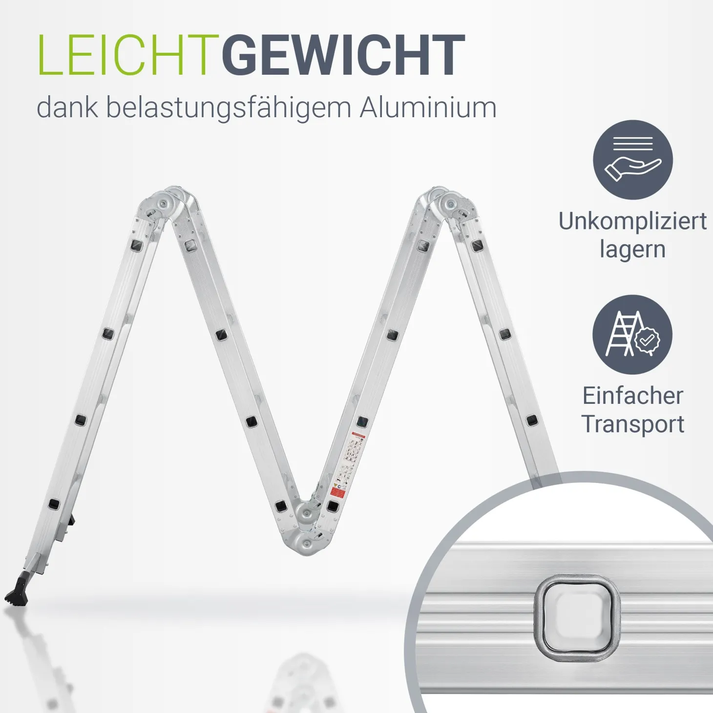 Aluminium Multifunktionsleiter