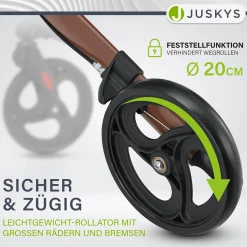 Aluminium Rollator Vital mit Sitz