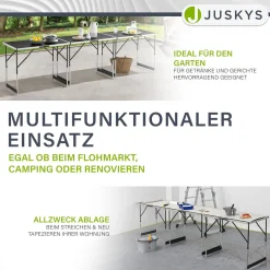 Alu Multifunktionstisch 3-teilig