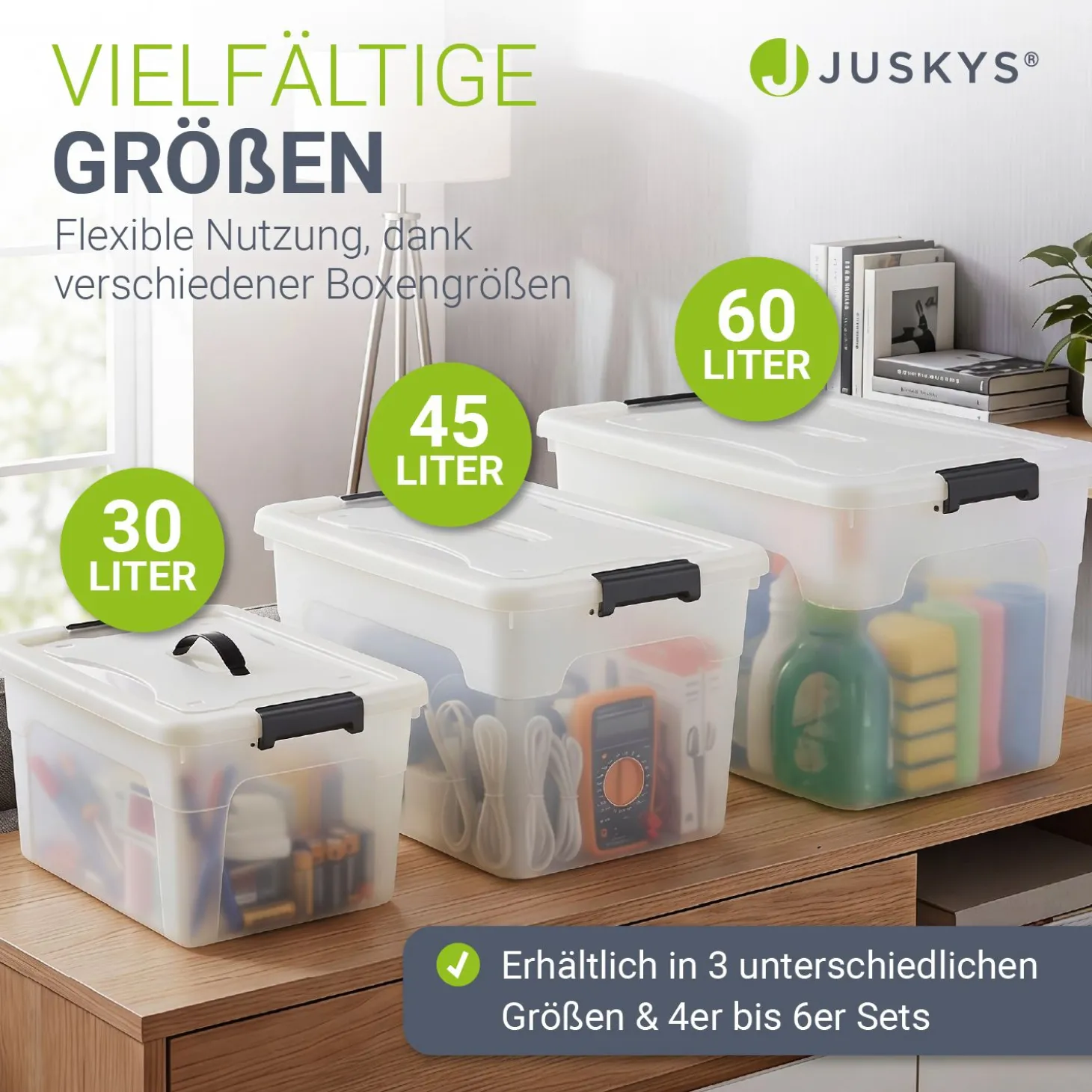 Aufbewahrungsbox mit Deckel