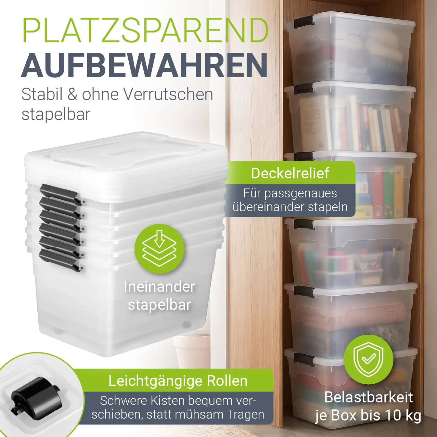 Aufbewahrungsbox mit Deckel