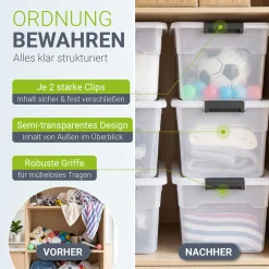 Aufbewahrungsbox mit Deckel