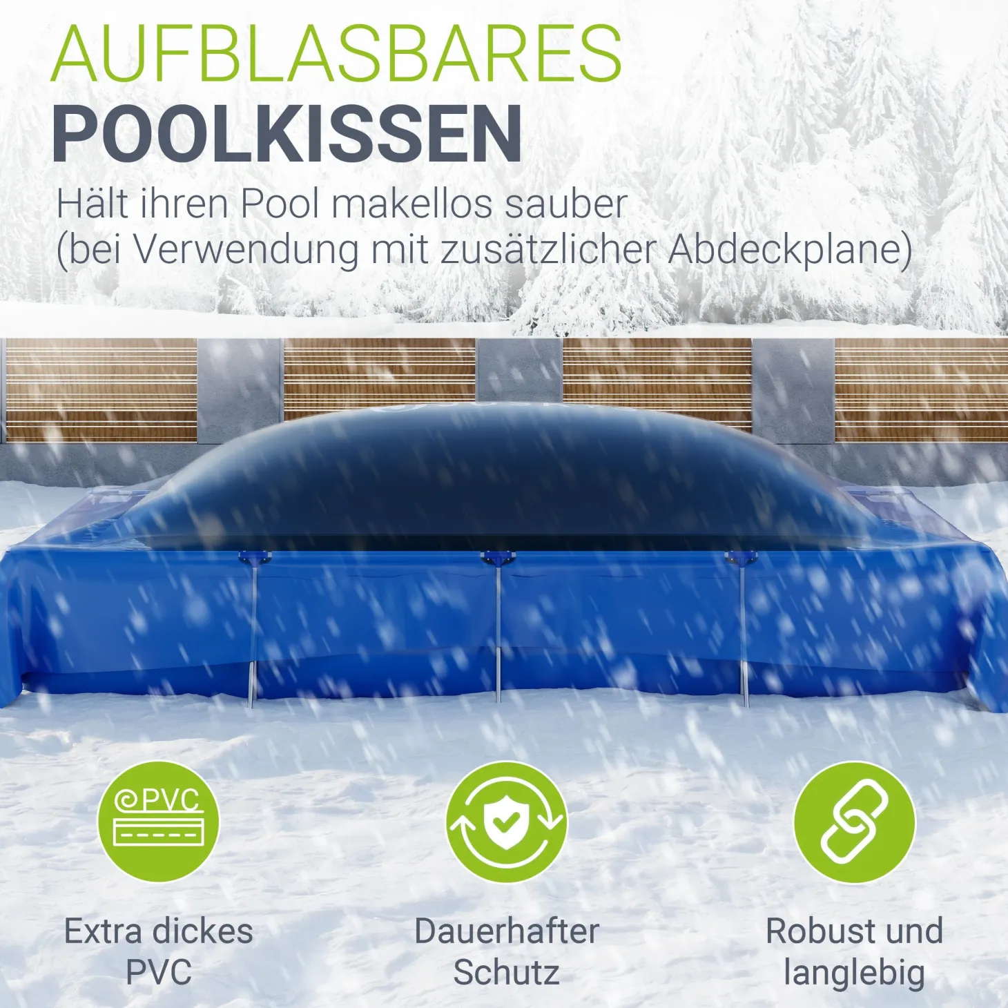 Aufblasbares Poolkissen
