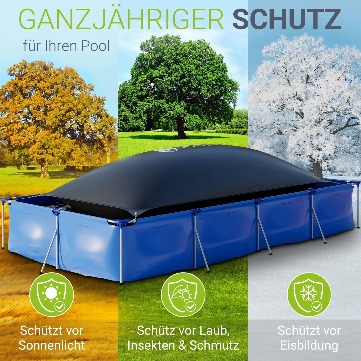 Aufblasbares Poolkissen