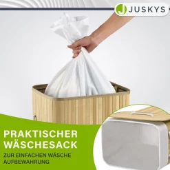 Bambus Wäschekorb Curly