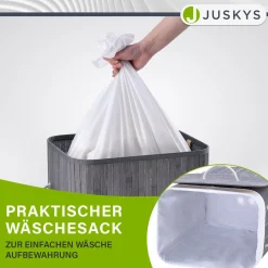 Bambus Wäschekorb Curly