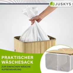 Bambus Wäschekorb Curly