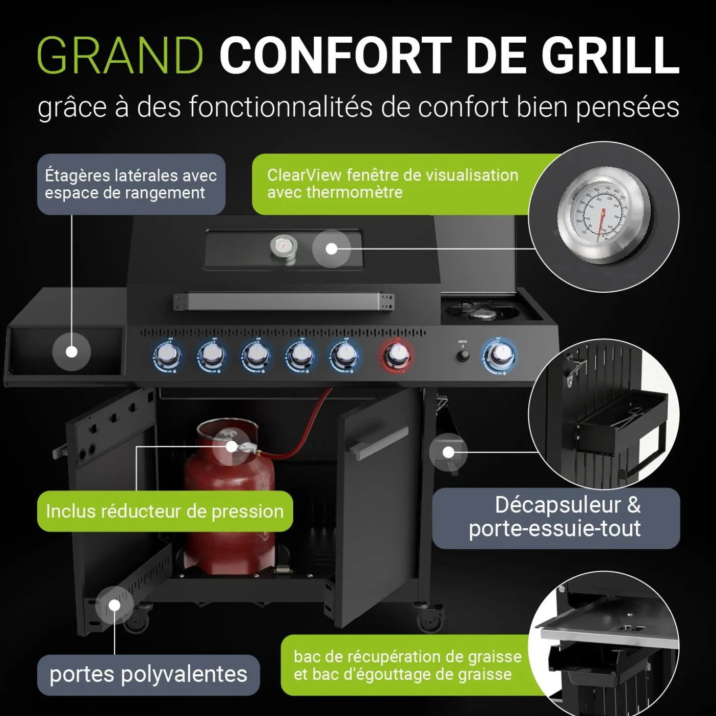BBQ Gasgrill Tennessee