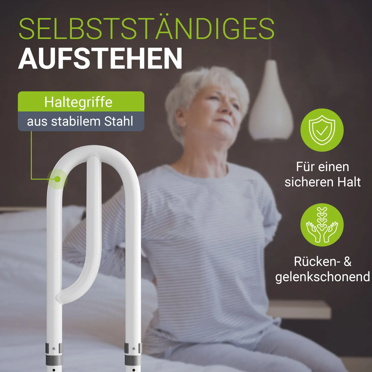 Bett Aufstehhilfe für Senioren