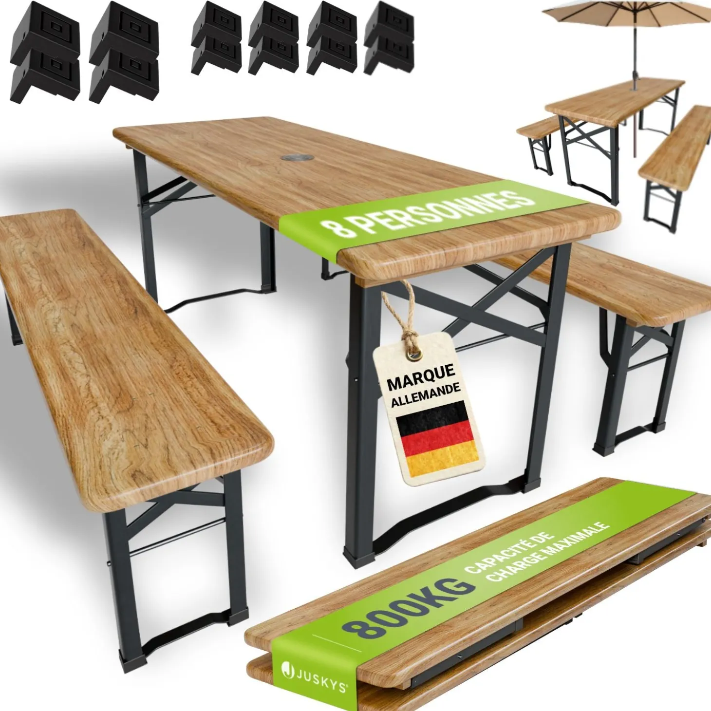 Bierzeltgarnitur Bichl 170 cm