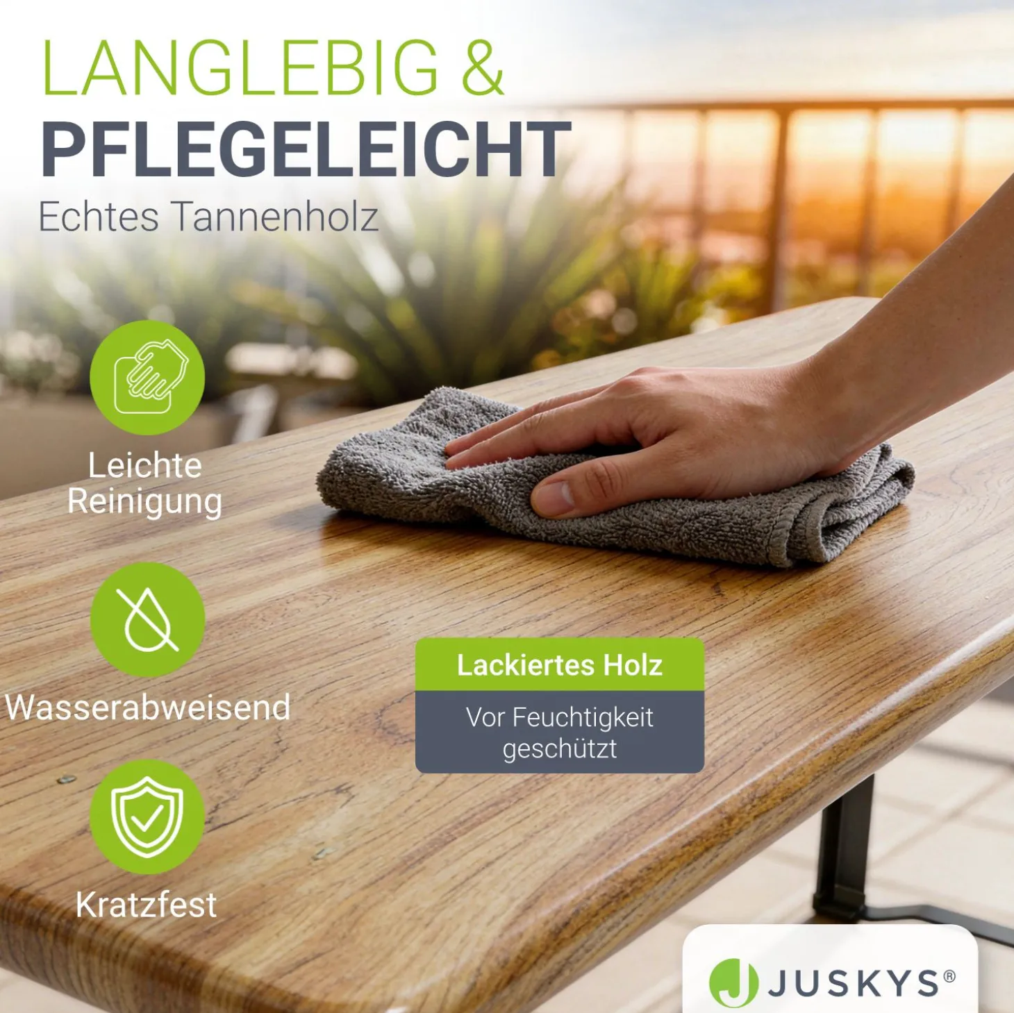 Bierzeltgarnitur Bichl 170 cm