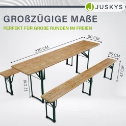 Bierzeltgarnitur Passau 220 cm