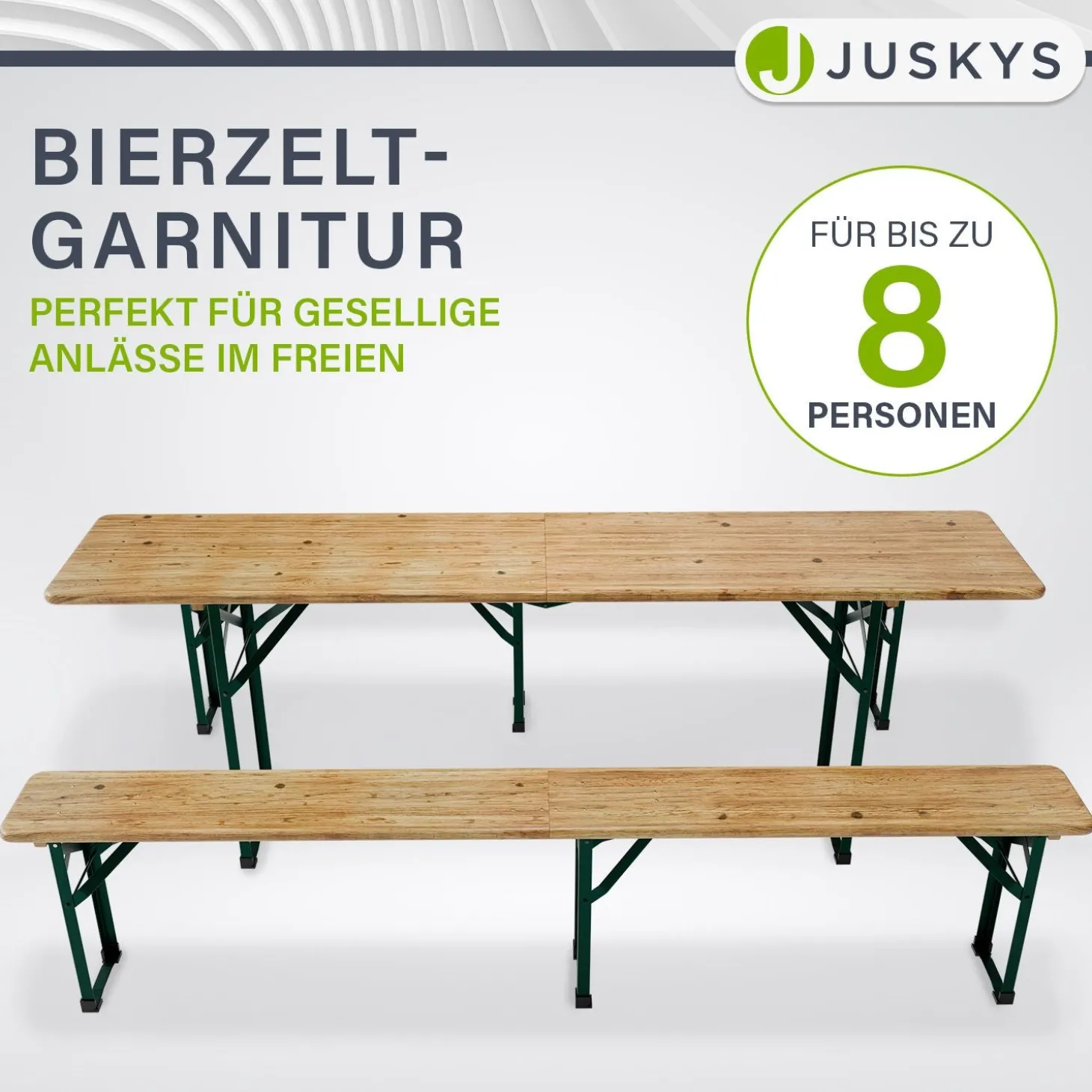 Bierzeltgarnitur Passau 220 cm
