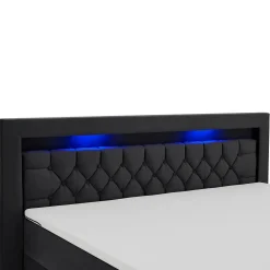 Boxspringbett Leona - Samt