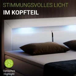 Boxspringbett Norfolk - Kunstleder
