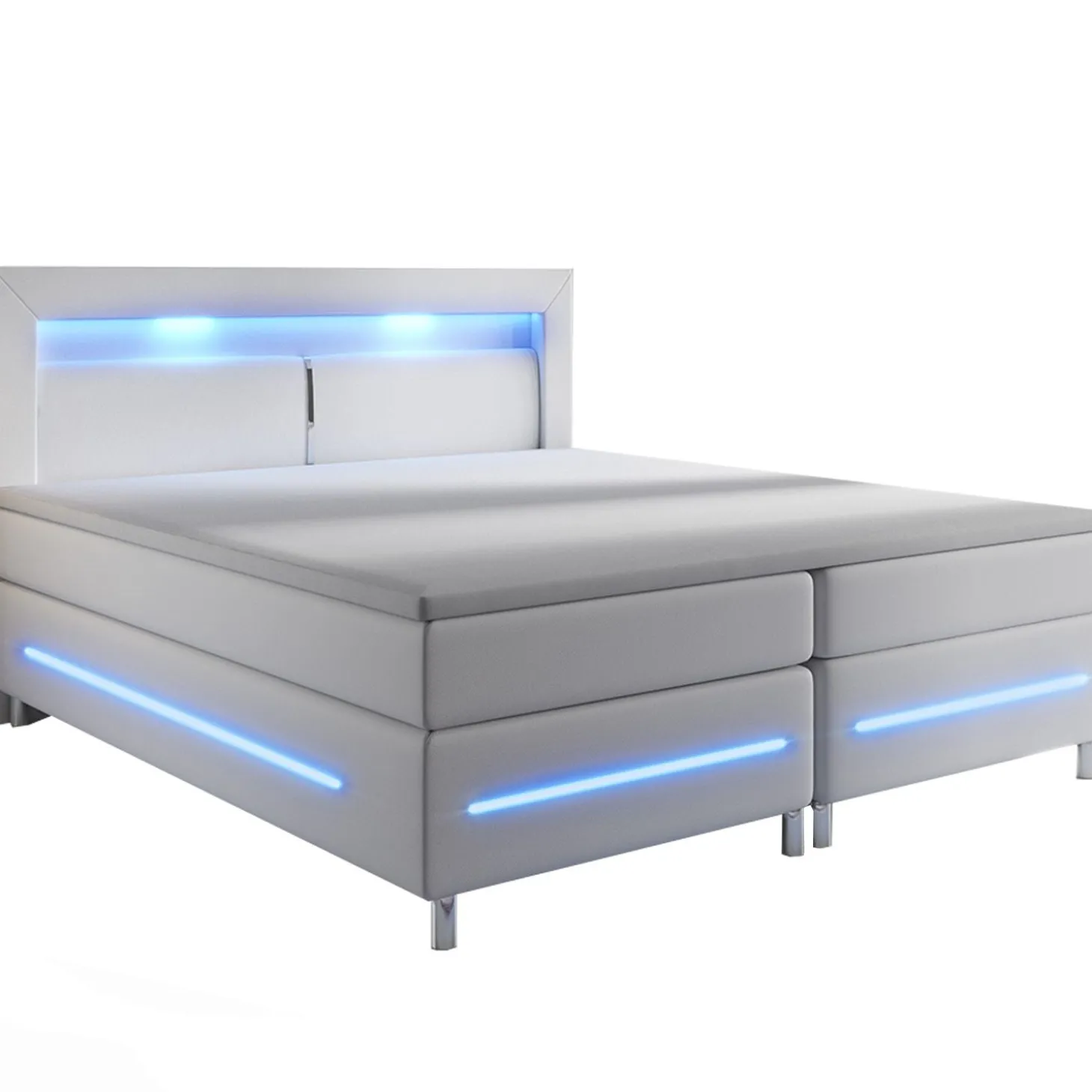 Boxspringbett Norfolk - Kunstleder