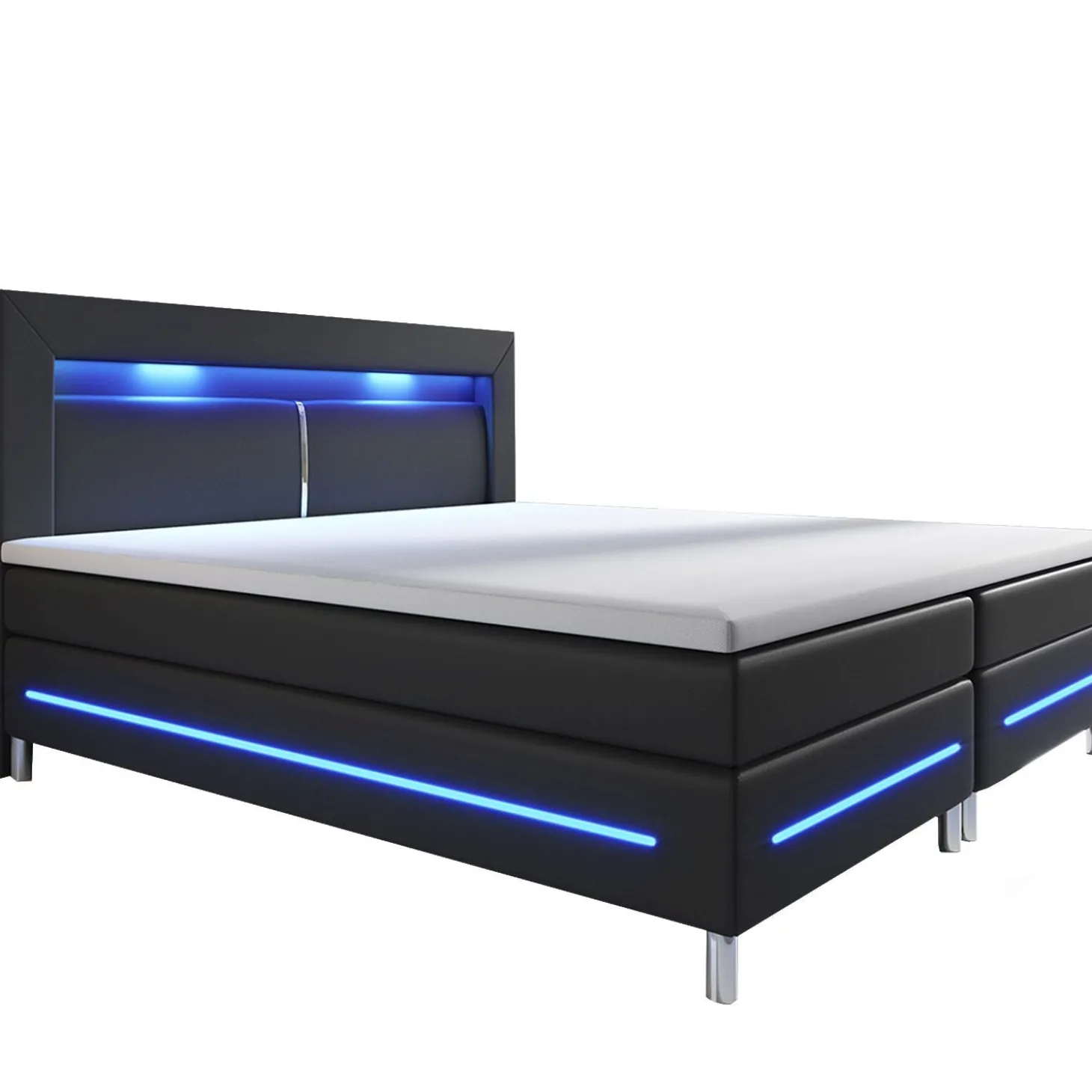 Boxspringbett Norfolk - Kunstleder