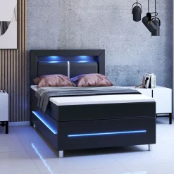 Boxspringbett Norfolk - Kunstleder