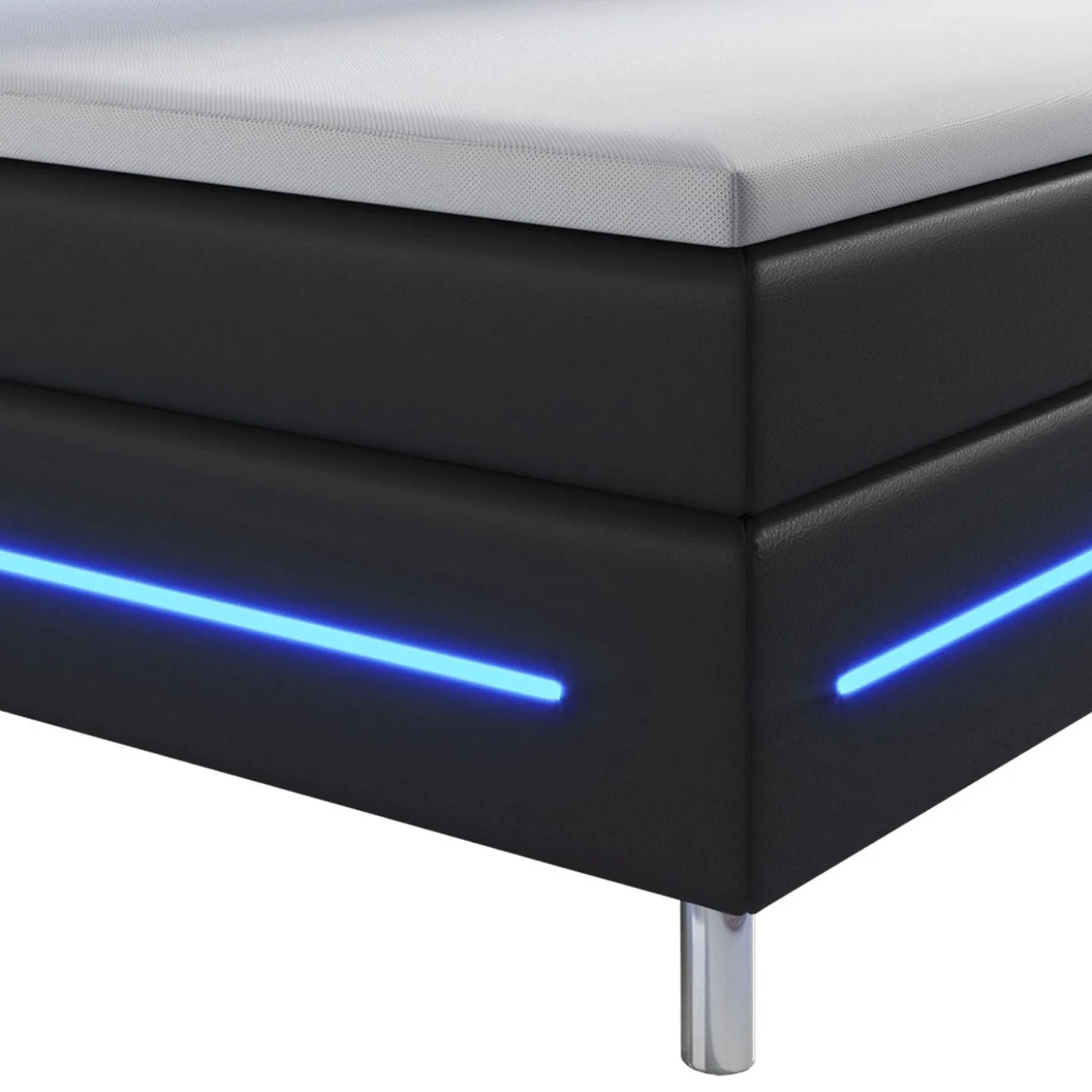 Boxspringbett Norfolk - Kunstleder