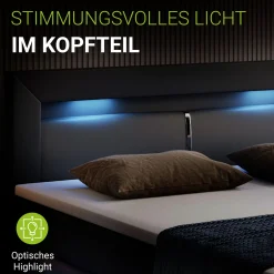 Boxspringbett Norfolk - Kunstleder