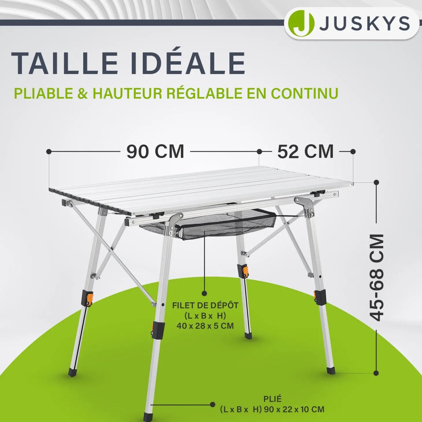 Campingtisch Picco faltbar