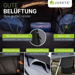 Dachzelt Lago für 2-3 Personen