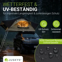 Dachzelt Lago für 2-3 Personen