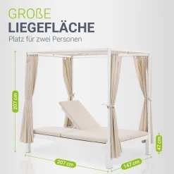 Doppel-Loungebett Kreta