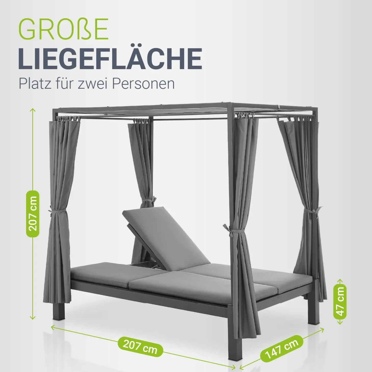 Doppel-Loungebett Kreta