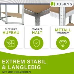 Eckregal Corner Easy 160 x 75 x 40-75 cm