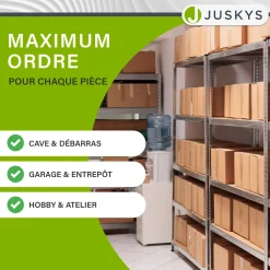 Eckregal Corner Easy 160 x 75 x 40-75 cm