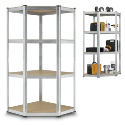 Eckregal Corner Easy 160 x 75 x 40-75 cm