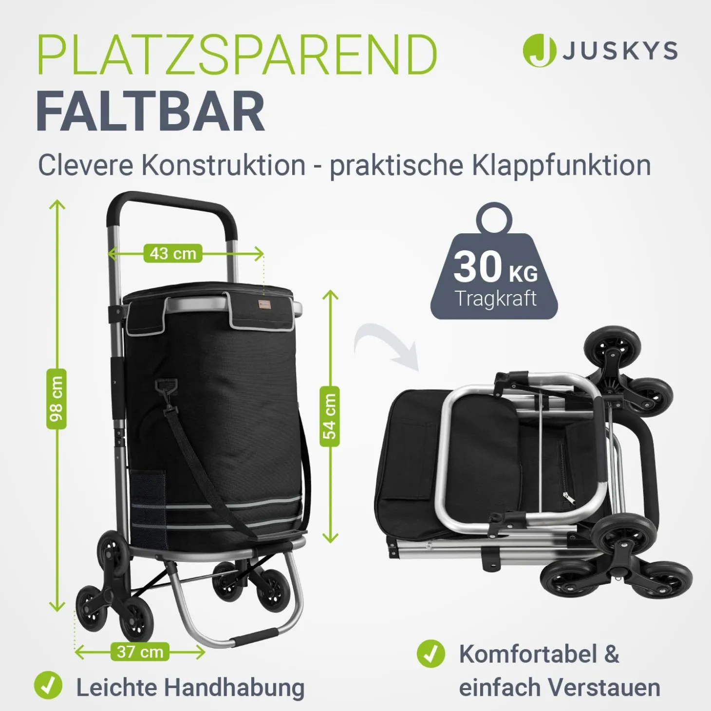 Einkaufstrolley Treppensteiger