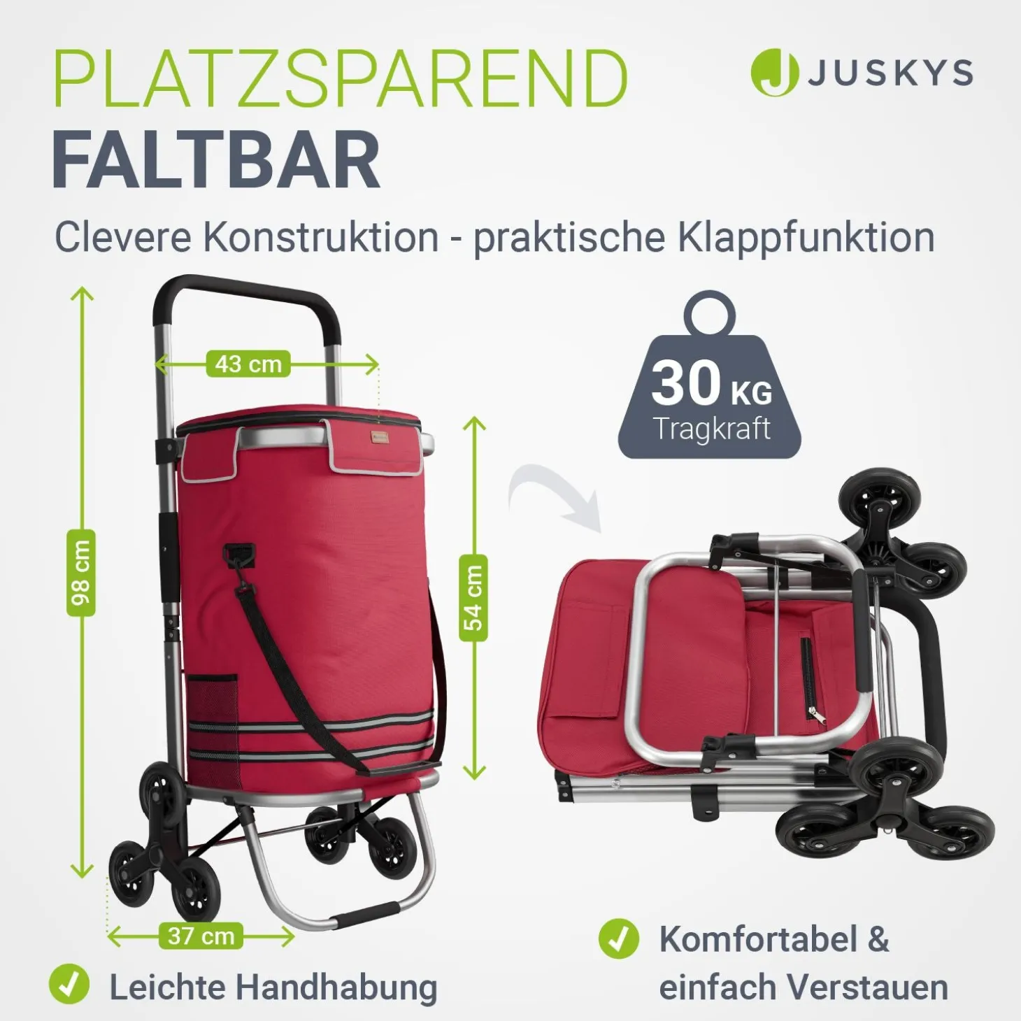 Einkaufstrolley Treppensteiger