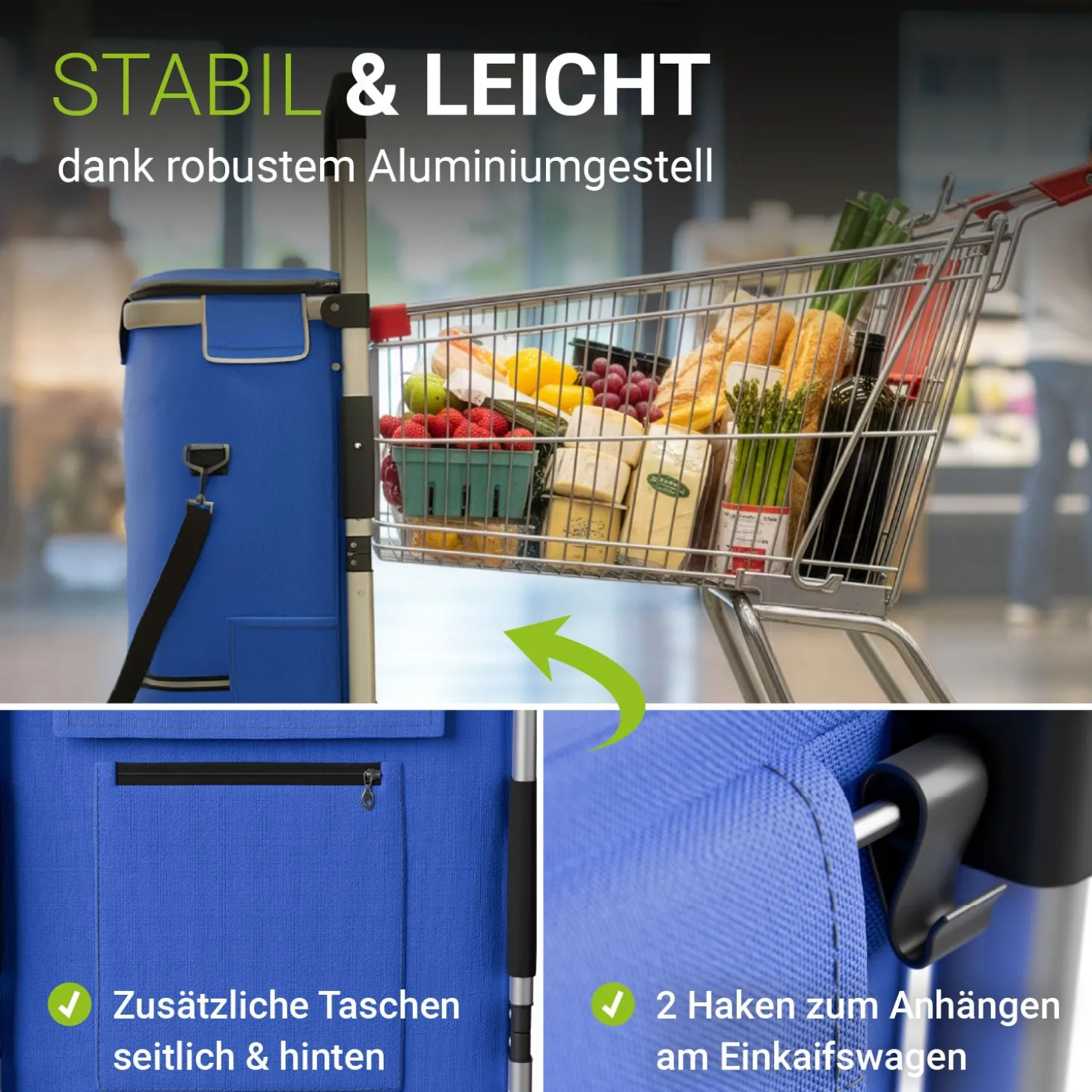 Einkaufstrolley Treppensteiger
