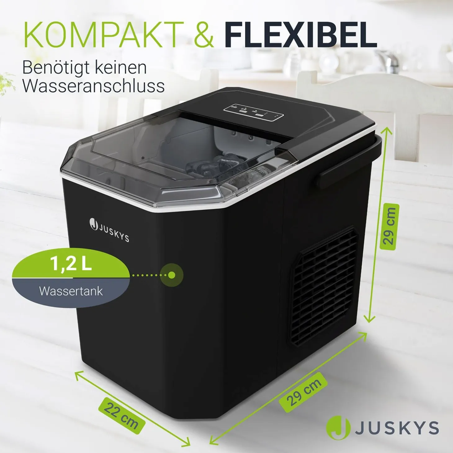 Eiswürfelmaschine mit Selbstreinigung IceOracle