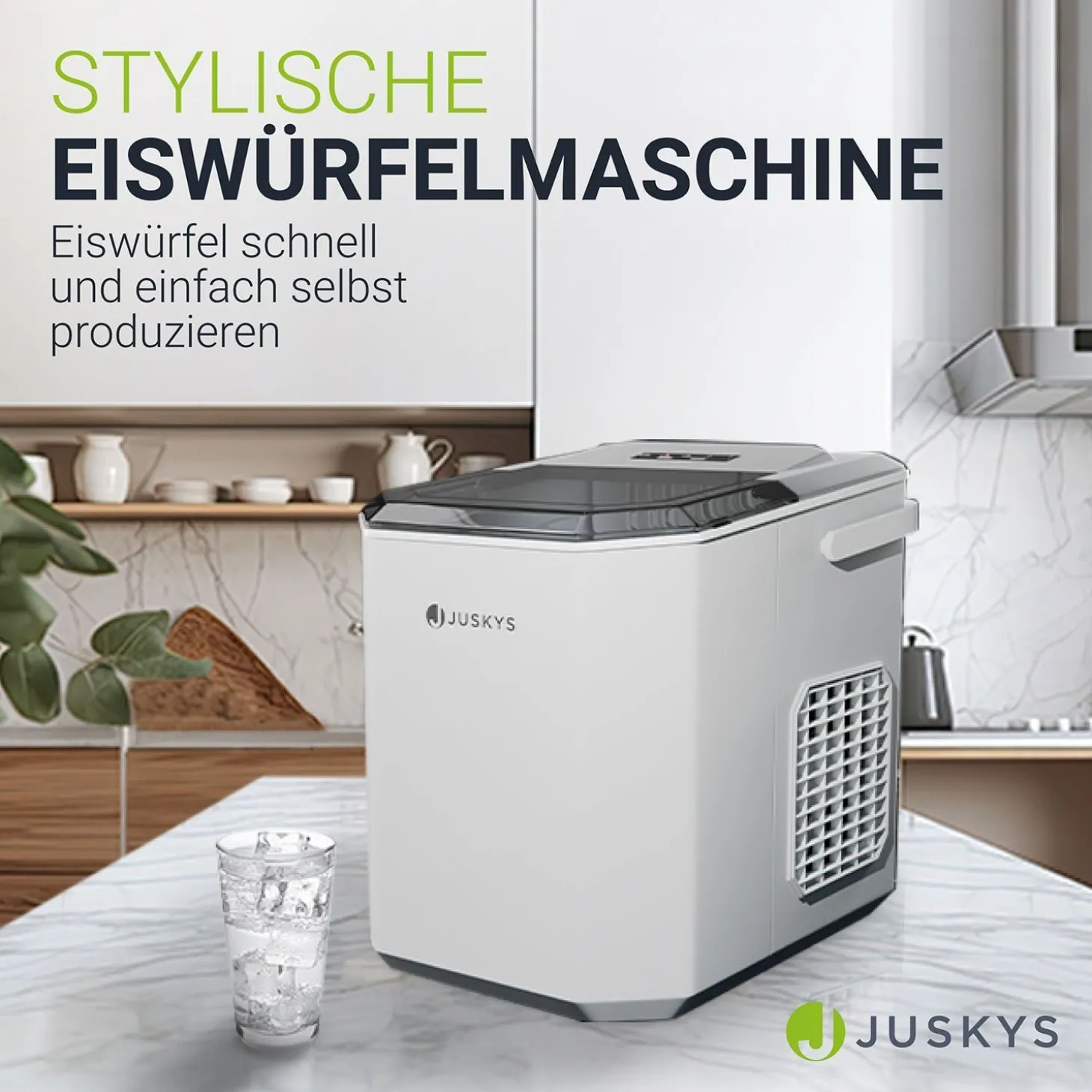 Eiswürfelmaschine mit Selbstreinigung IceOracle