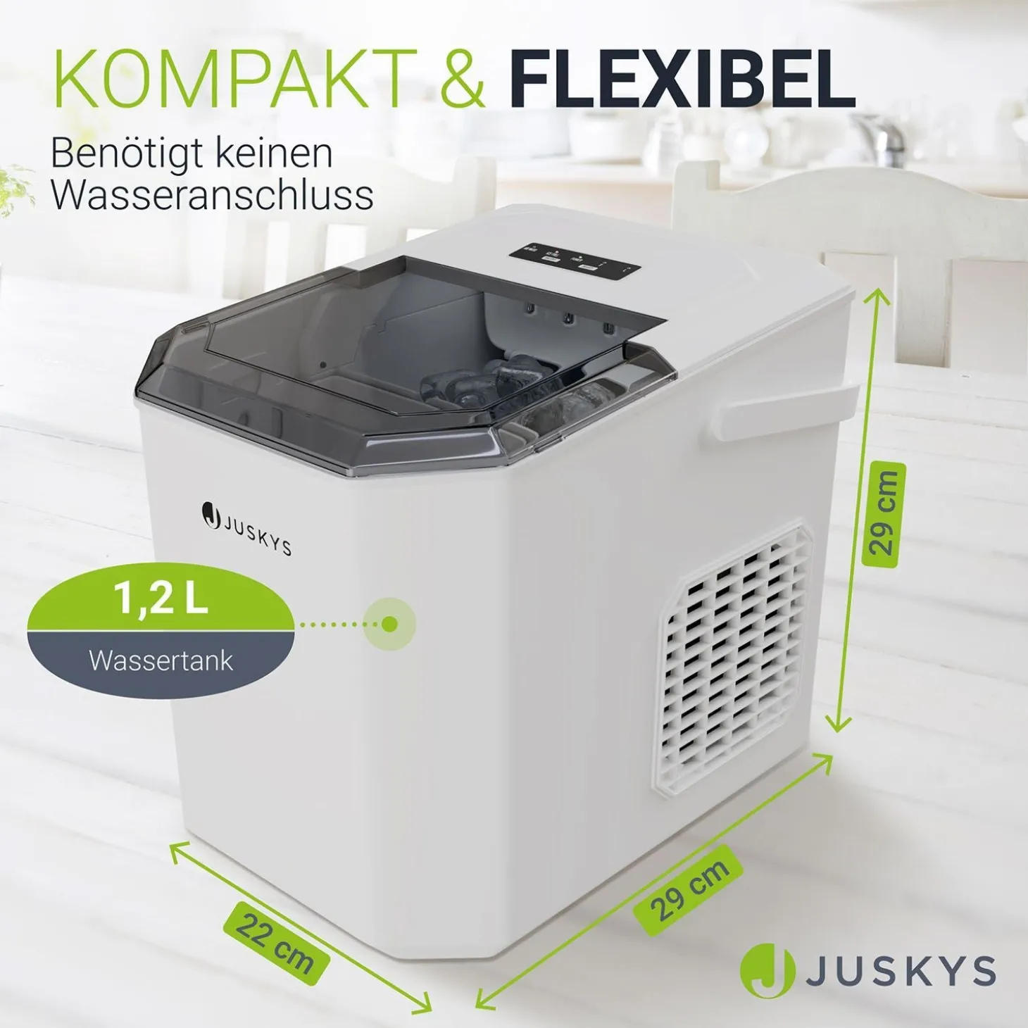Eiswürfelmaschine mit Selbstreinigung IceOracle