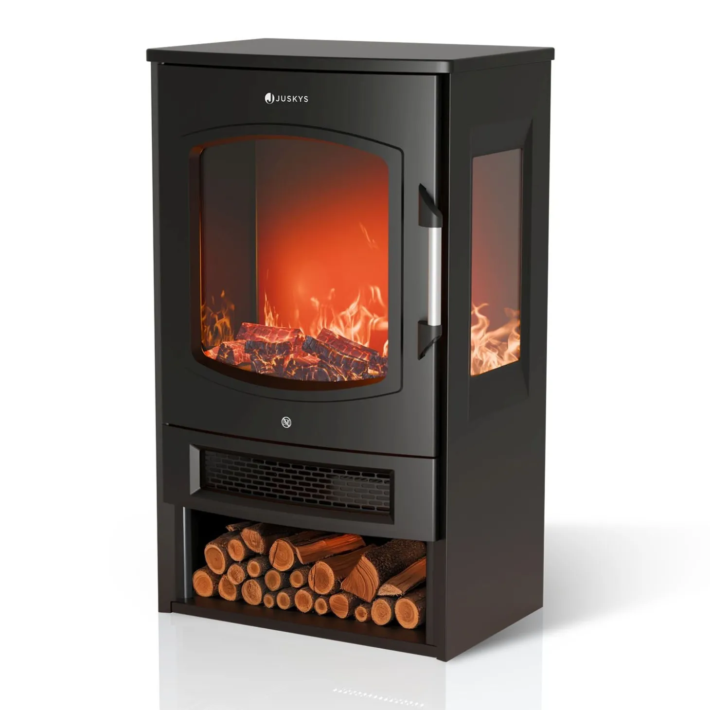 Elektrokaminofen 1800W mit Flammeneffekt