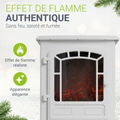 Elektrokamin 2000W mit Flammeneffekt