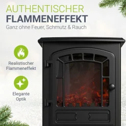 Elektrokamin 2000W mit Flammeneffekt