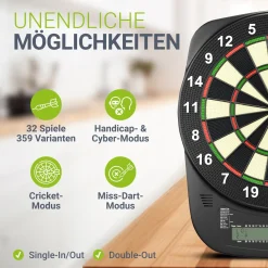 Elektronische Dartscheibe