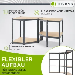 3er Regalsystem 1 Corner & 2 Easy