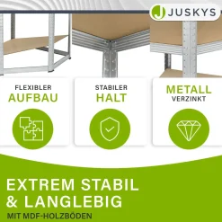 3er Regalsystem 1 Corner & 2 Easy
