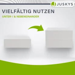 2er Set Nachttisch hängend