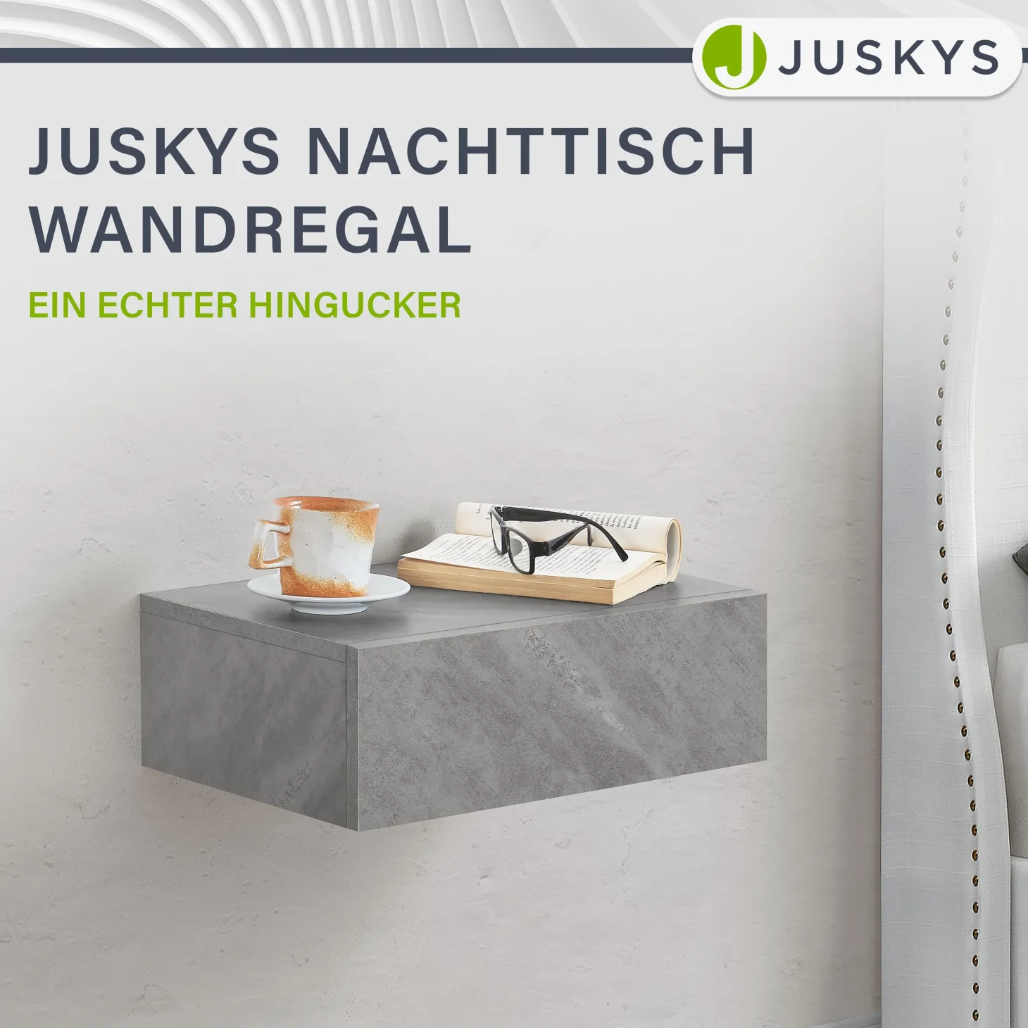 2er Set Nachttisch hängend