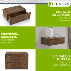 2er Set Nachttisch hängend